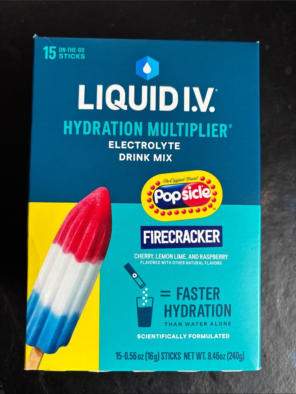 Liquid I.V. Popsicle firecracker hydration—14 pack—unopened pouches